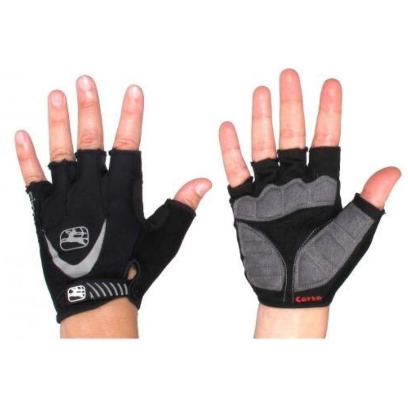 Giordana Corsa Wmn Summer Glove – Black  Small