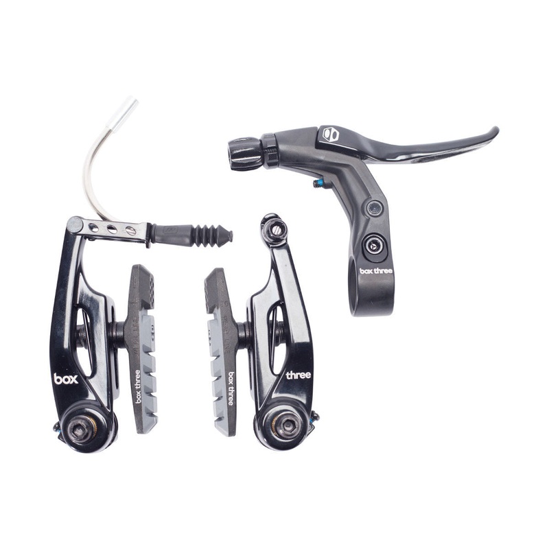 Box Three Mini V-Brake BMX Kit – Short Reach (85mm) – Black
