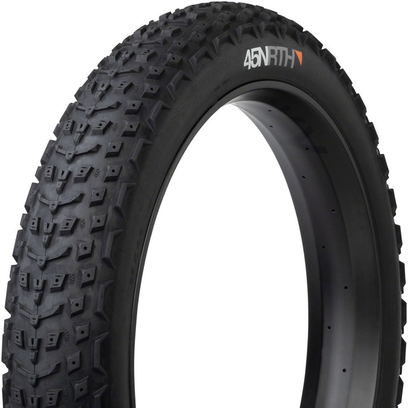 45NRTH Dillinger 5 Tire – 26 x 4.6, Tubeless, Folding, Black, 120tpi, Studdable