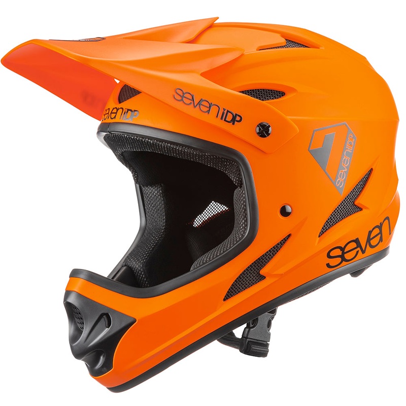 7 iDP M1 Full Face Helmet – Matt Burnt Orange