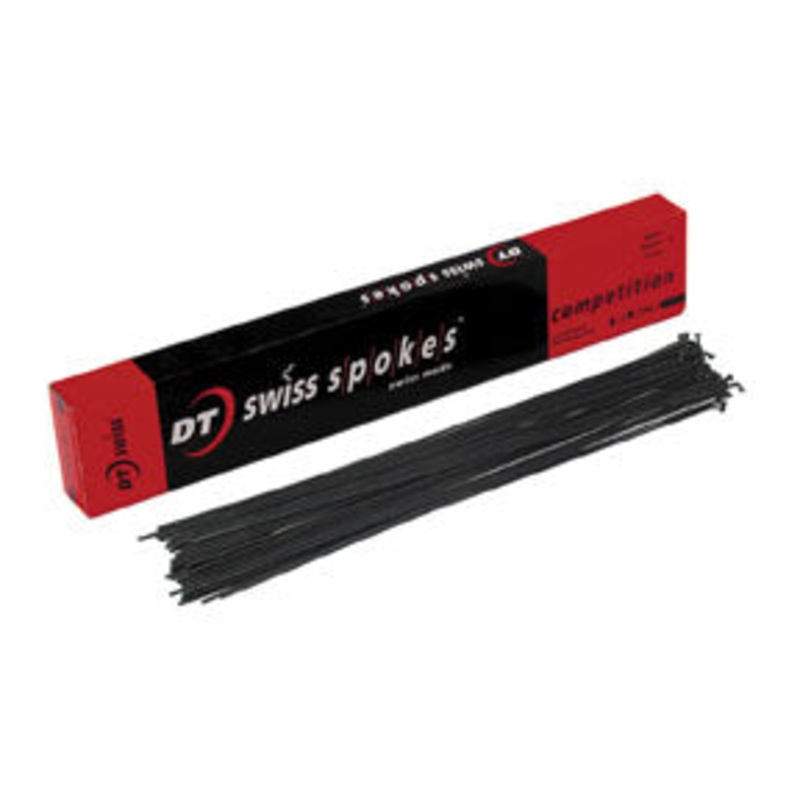 DT Swiss Competition 14g DB Spoke Black 290mm 20/Count