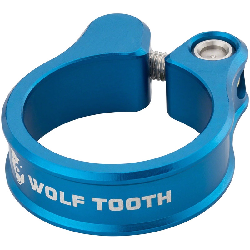 Wolf Tooth Seatpost Clamp – 29.8mm Blue