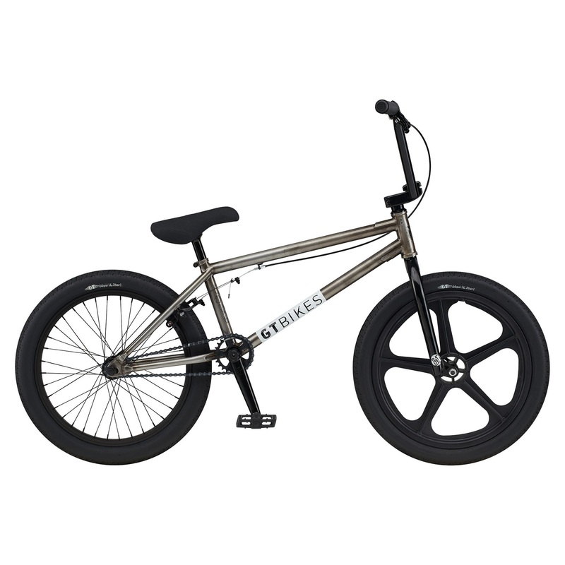 GT Team Roskelley 21″TT BMX Bike-Raw