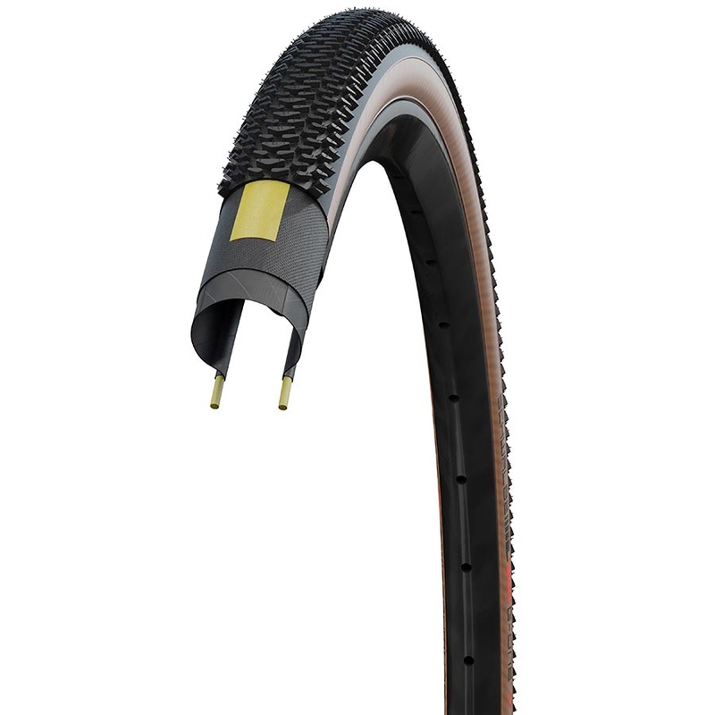 Schwalbe G-One R Pro Gravel Tire 28×1.50 Folding Tubeless Ready Addix Race V-Guard Black