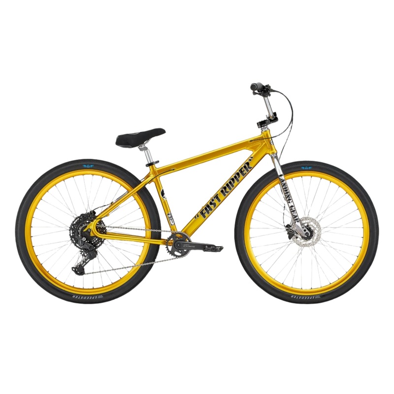 SE Bikes Fast Ripper 29″ BMX Freestyle Bike-Gold Bling