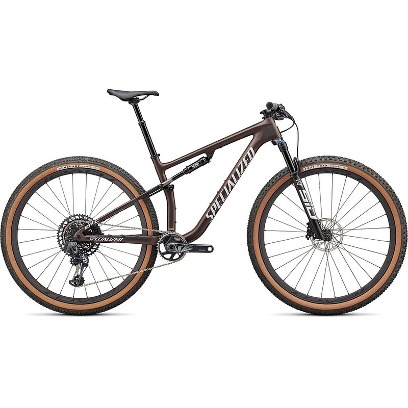 2022 Specialized epic pro bike satin carbon / red-gold chameleon tint / white m