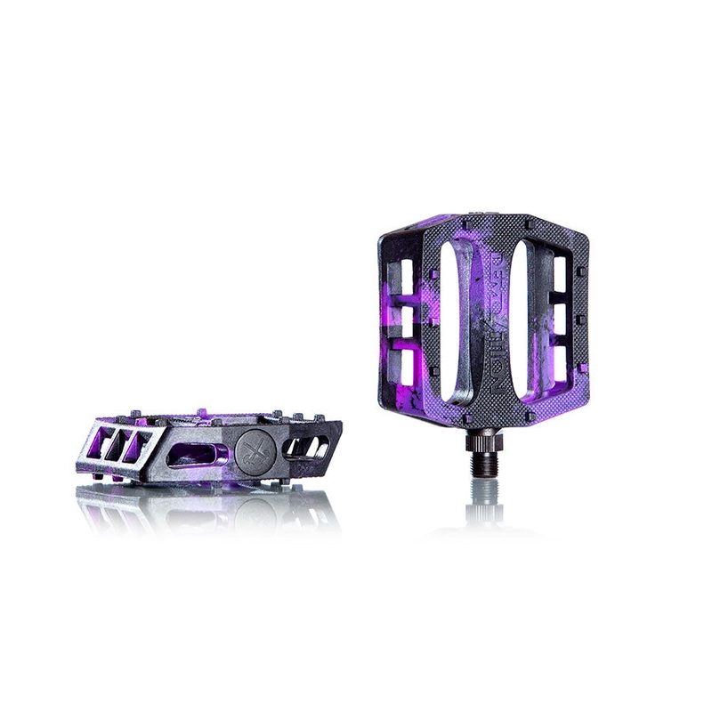 Demolition Trooper Plastic Pedal – Black/Purple