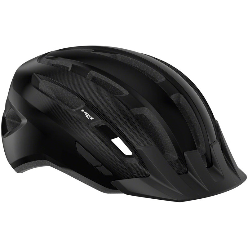 MET Downtown MIPS Helmet – Black Glossy Medium/Large