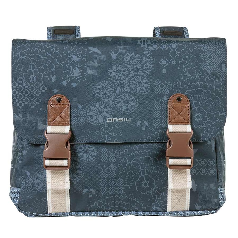 Basil Bohme Pannier 35L Blue
