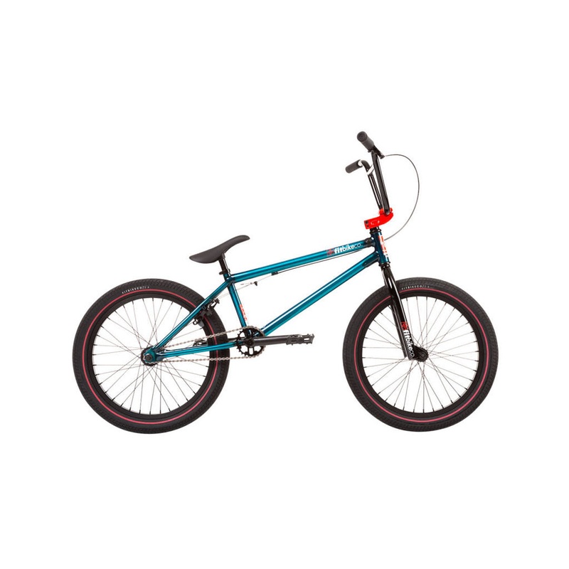 Fit Series One 20.5″TT BMX Bike-Trans Teal