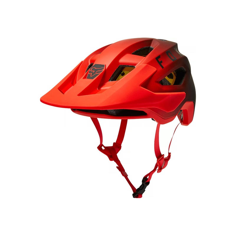 Fox Racing Speedframe MIPS MTB Helmet – Fluorescent Red – 2021