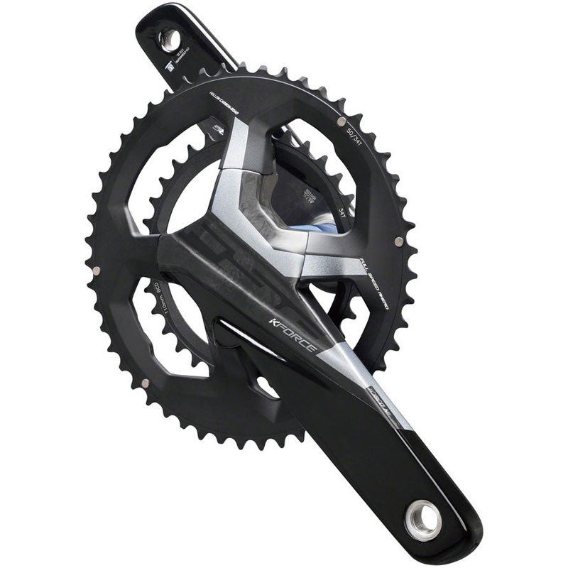 Full Speed Ahead K-Force WE Crankset – 172.5mm 11/12-Speed 50/34t 110BCD 386 EVO Spindle Interface BLK
