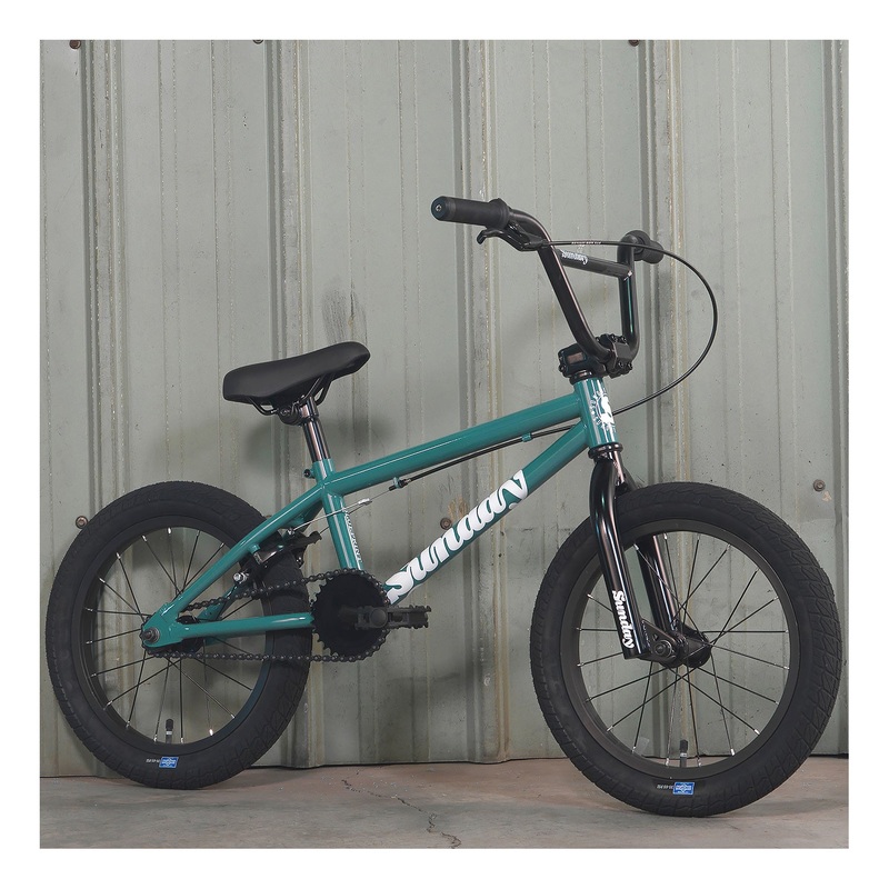 Sunday Blueprint 16″ BMX Freestyle Bike-Gloss Slate Blue