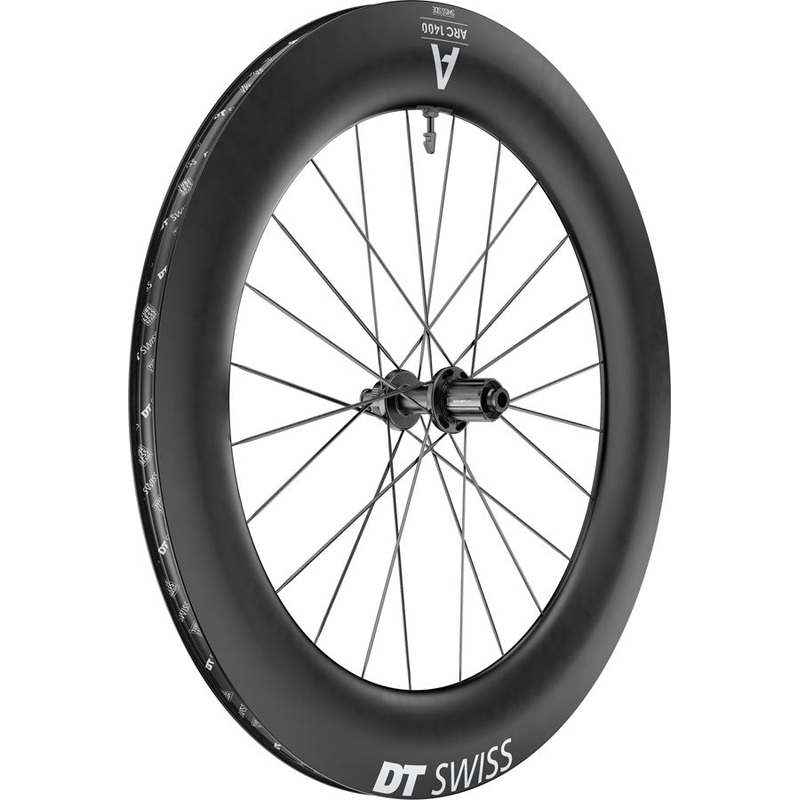 DT Swiss ARC 1400 DiCut 85 Rear Wheel – 700, 12 x 142mm, Center-Lock, HG11 Road/XDR, Ratchet EXP 36, Black