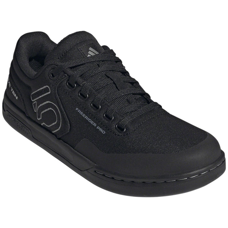 Five Ten Freerider Pro Canvas Flat Shoes – Mens Core BLK/Gray Three/Ftwr White 7