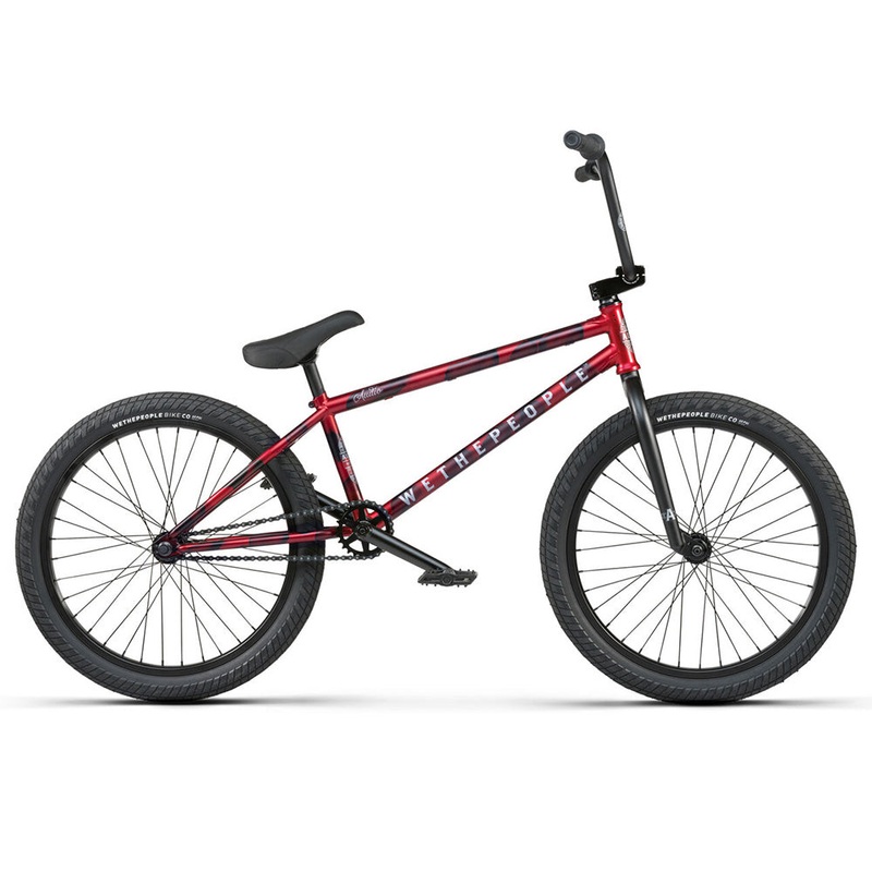 We The People 2023 Audio 22″ BMX Freestyle Bike-Matte Aqua Red