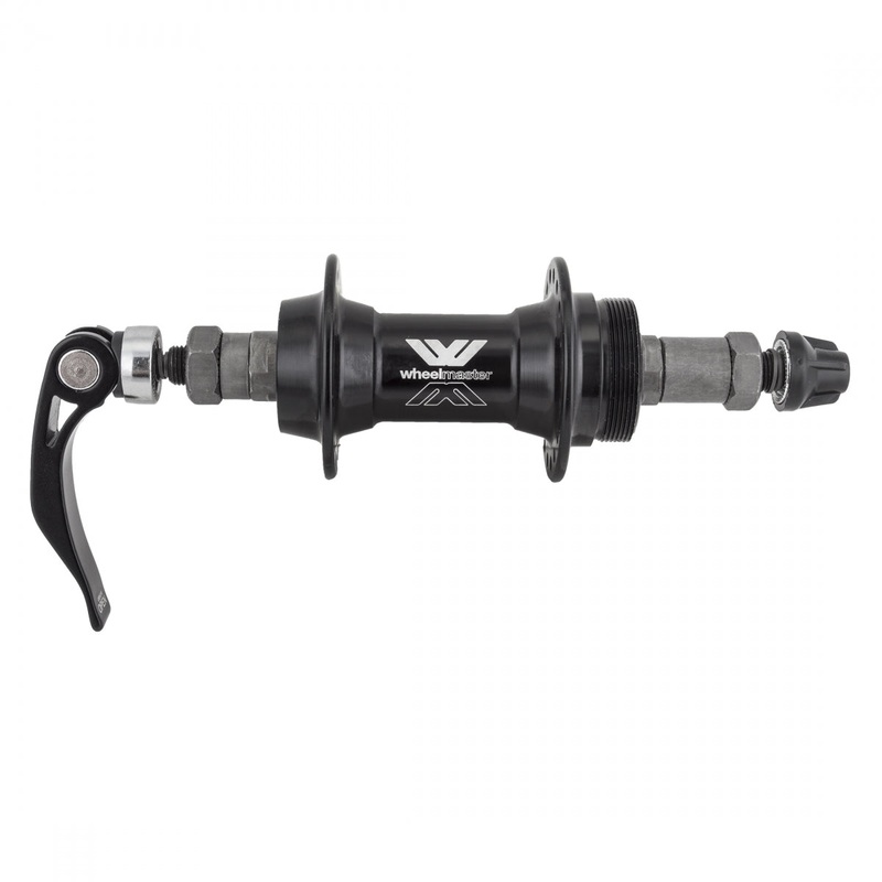 Wheel Master AQ-1000 Alloy QR Hubs RR 36Hx.105g Blk 5-7s FW