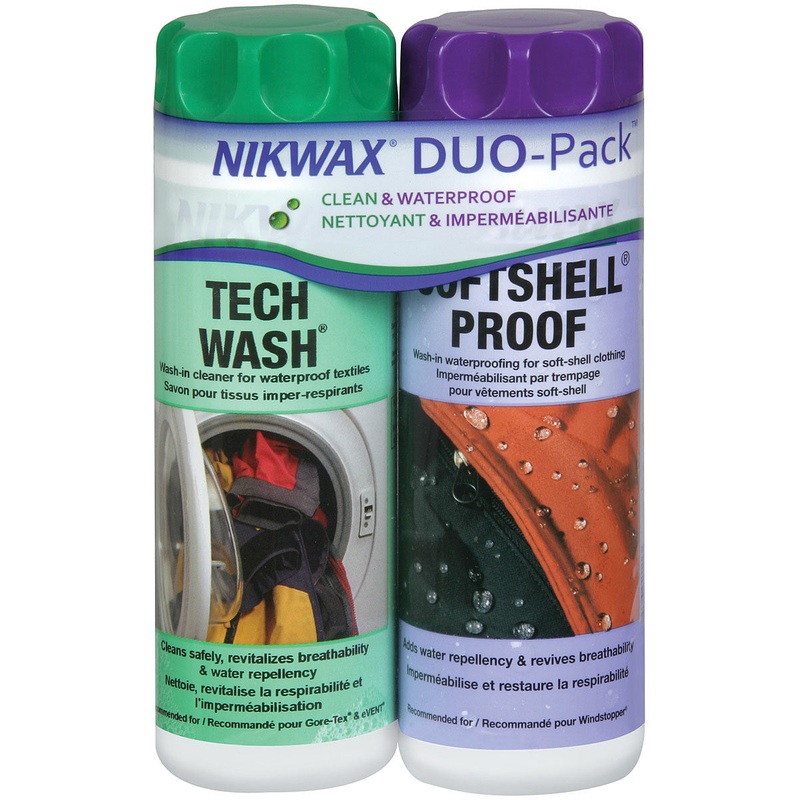 Nikwax Softshell Twin Pack Tech Wash/softshell Twin Pack