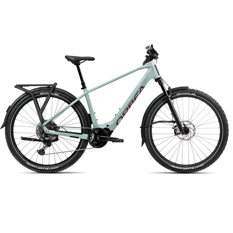 2025 Orbea KEMEN ADV 10 28mph All Terrain URBAN E-BIKES – Small, Blue Stone (Matte) – Brugundy (Gloss)