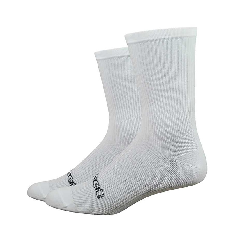 DeFeet Evo 6″ Classique Socks White M