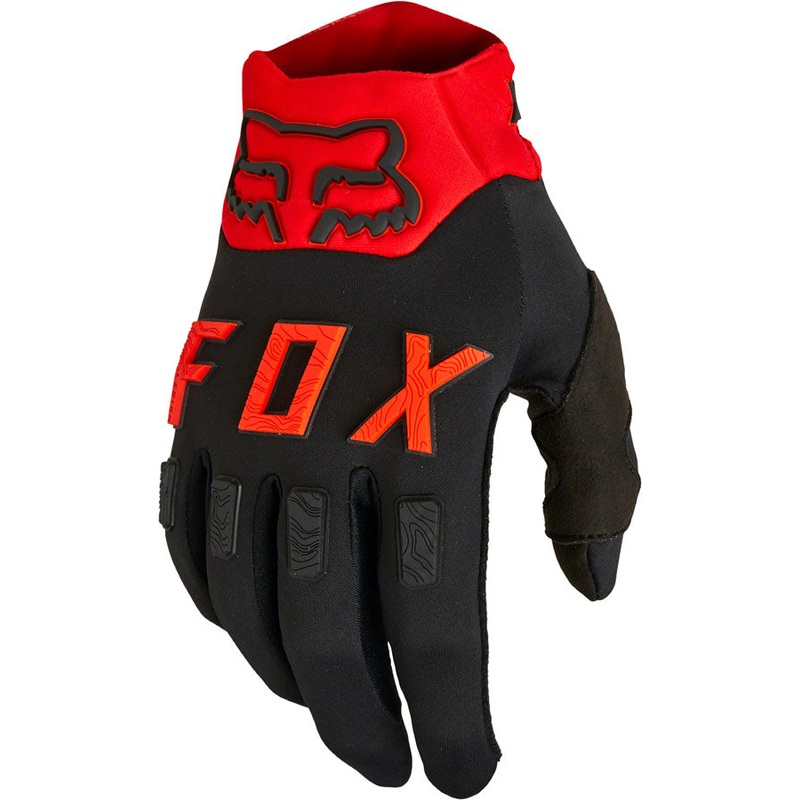 Fox Racing Legion Glove – Black/Red Full Finger Large