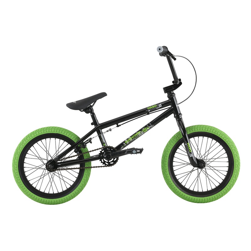 Haro Downtown 16″ Bike-Gloss Black