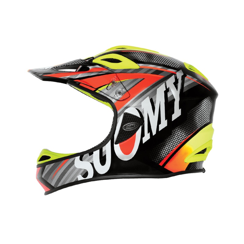 Suomy Jumper Carbon Full Face Helmet – Flash Orange