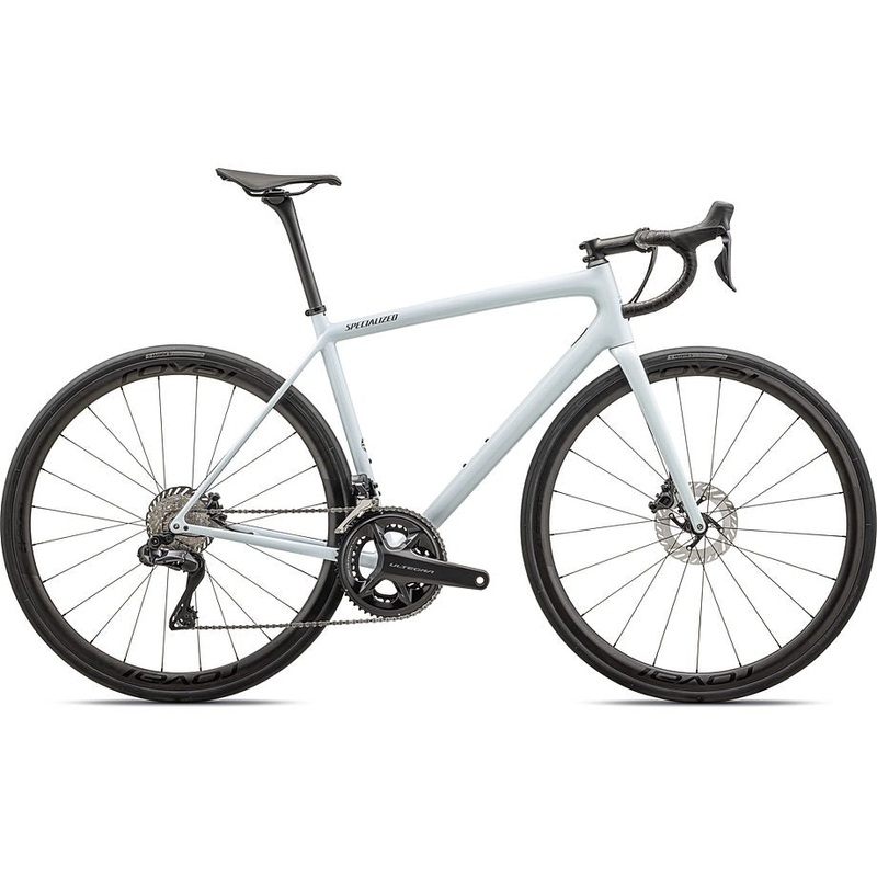 2024 Specialized aethos pro udi2 bike gloss morning mist + lapis radial fade + fog tint edge fade / smoke 52