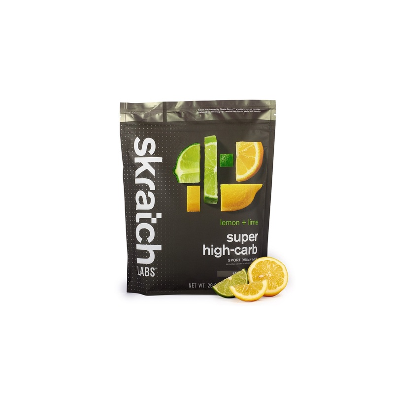Skratch Labs Super High-Carb Drink Mix Lemons and Limes 8-Serving Resealable Pouch