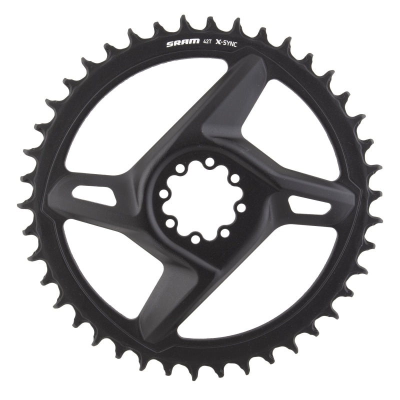 SRAM X-Sync Road Direct Mount Chainring Rival – 42t 12-Speed 8-Bolt Direct Mount BLK