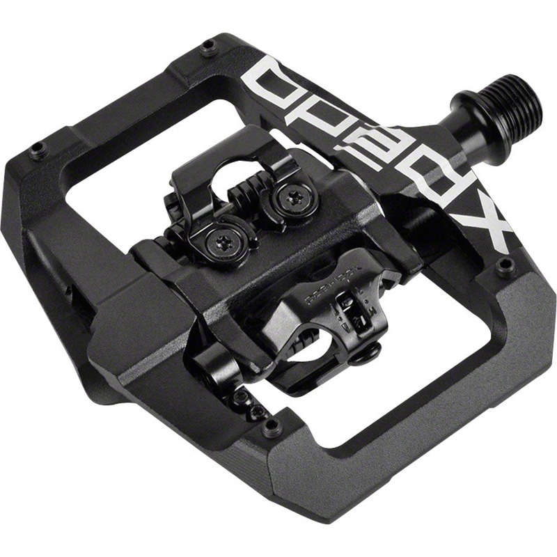 Xpedo GFX Pedals – Dual Sided Clipless with Platform Aluminum 9/16″ Black