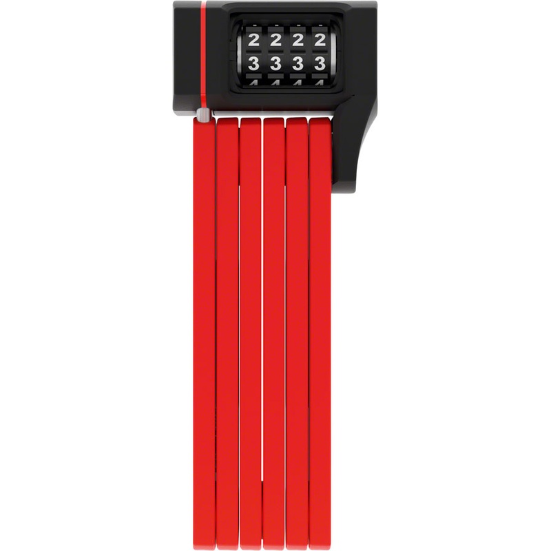 Abus BORDO 5700c Combination Folding Lock – 80cm Red