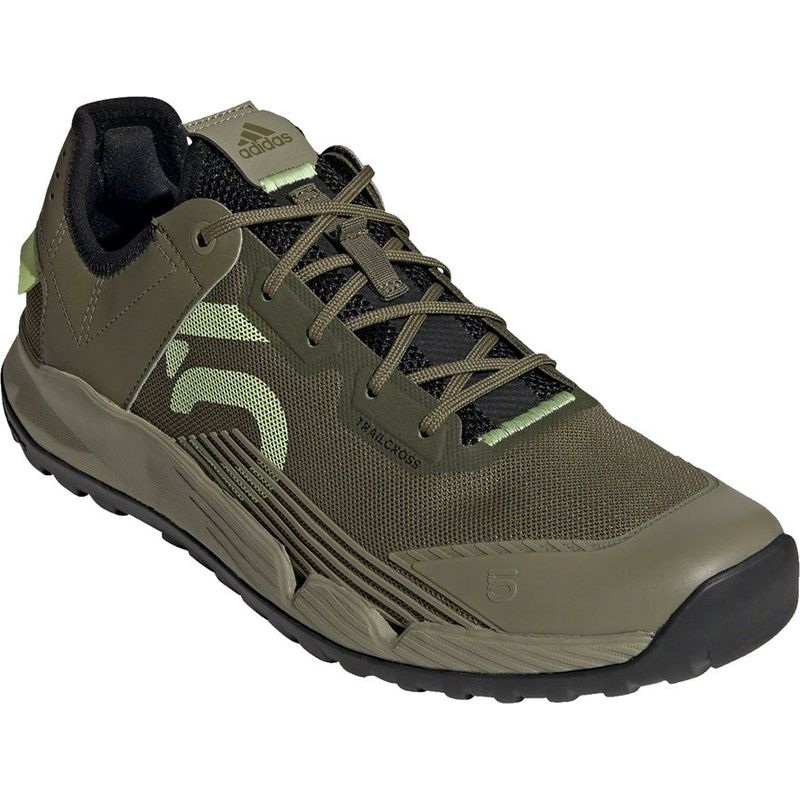 Five Ten Trailcross LT Flat Shoes – Men’s Focus Olive/Pulse Lime/Orbit Green 7.5