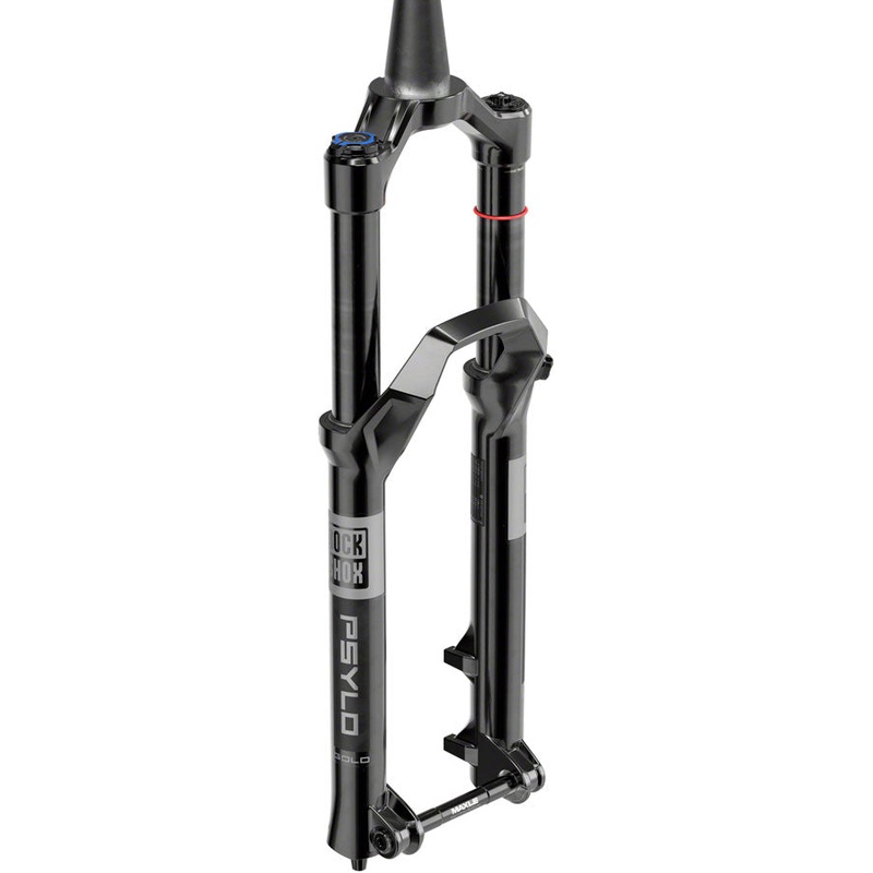 RockShox Psylo Gold Isolator RC Suspension Fork – 27.5″, 130 mm, 15 x 110 mm, 44 mm Offset, Gloss Black, A1