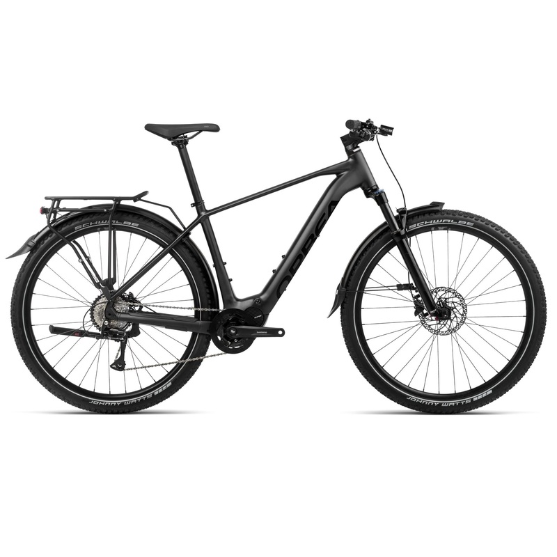2024 Orbea KEMEN SUV 40 28mph Trekking Urban E-Bikes – X-Large, Metallic Night Black (Matte-Gloss)