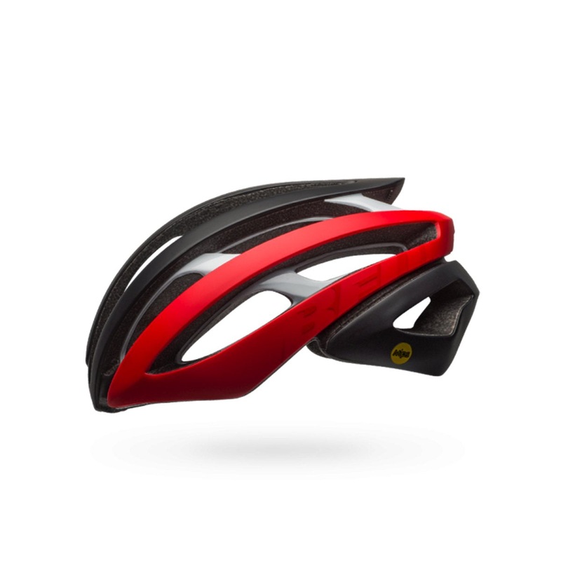 Bell Z20 MIPS Road Helmet – Matt Black-Red-White