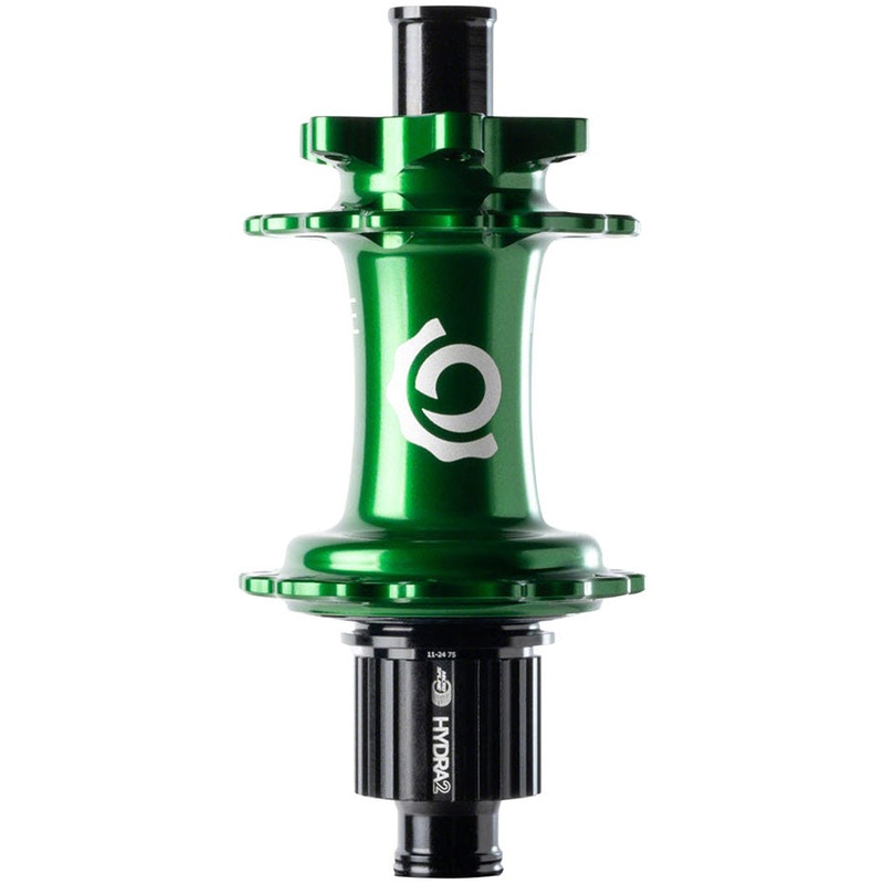 Industry Nine Hydra 2 Classic Rear Hub – 12 x 148mm 6-Bolt Micro Spline Green 28H