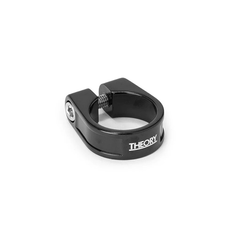 Theory Trusty Seat Post Clamp – 28.6mm (1-1/8″) – Black