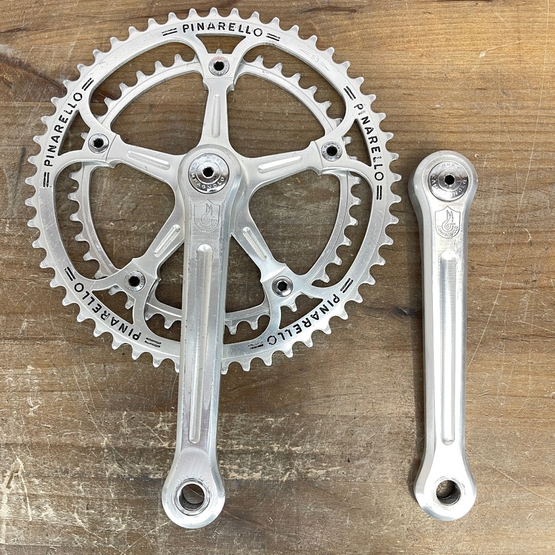 Vintage! Campagnolo Strada Pinarello Pantographed 170mm 53/42t Road Crankset