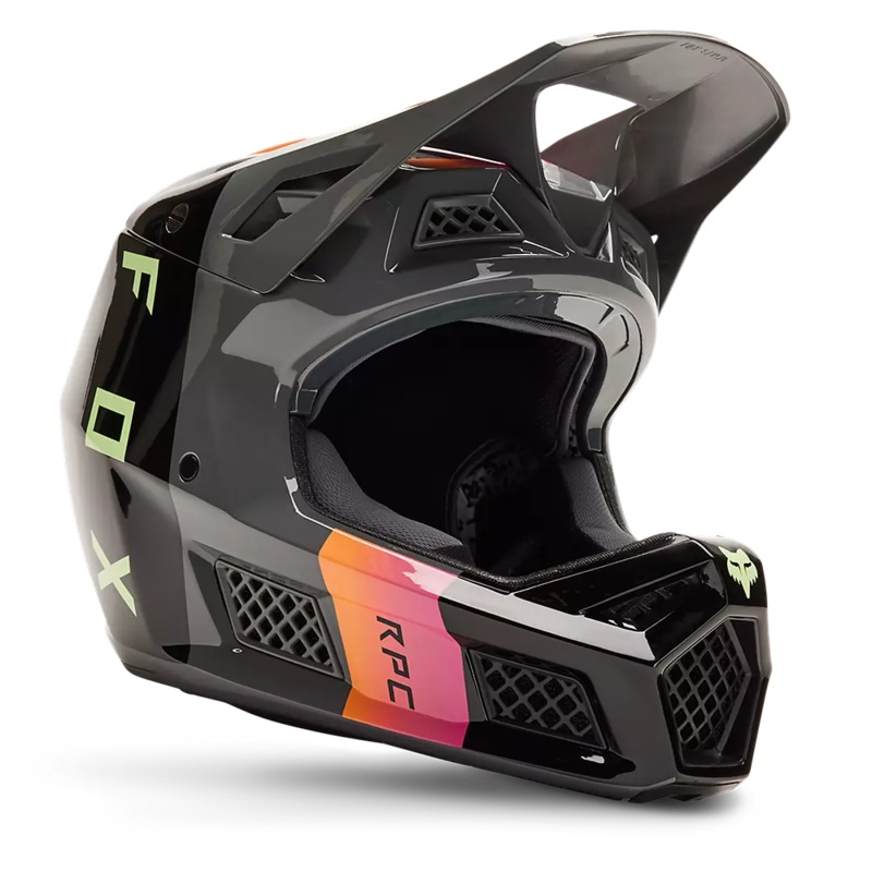 Fox Racing Rampage Pro Carbon MIPS Full Face Helmet – Reez – Pewter