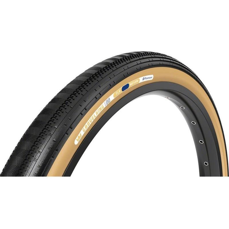 Panaracer GravelKing SS Tire – 650b x 38 / 27.5 x 1.50 Tubeless Folding Black/Brown