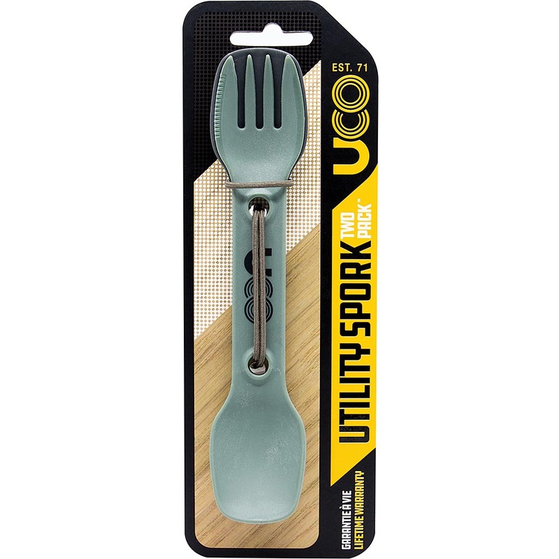 UCO Utility Spork 2-Pack: Versatile Tableware Set for All Your Dining Needs