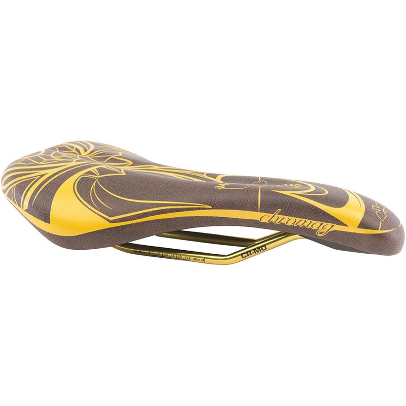 Chromag Juniper LTD Saddle – Chromoly Goldhide