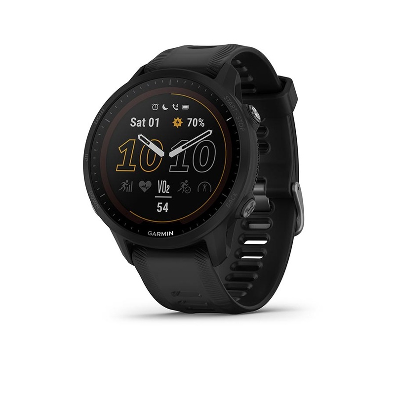 Garmin Forerunner 955 Solar GPS Smartwatch – 45.6mm Black