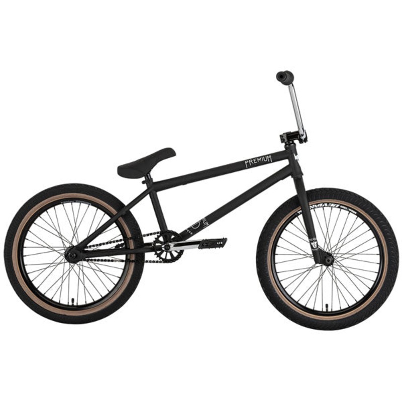 Premium Duo BMX Bike-21″-Matte Black