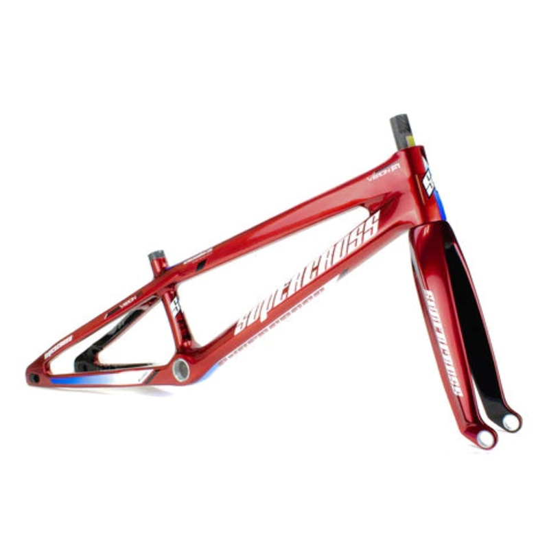 Supercross Vision F1 Carbon Fiber Racing Chassis – Rocket Red