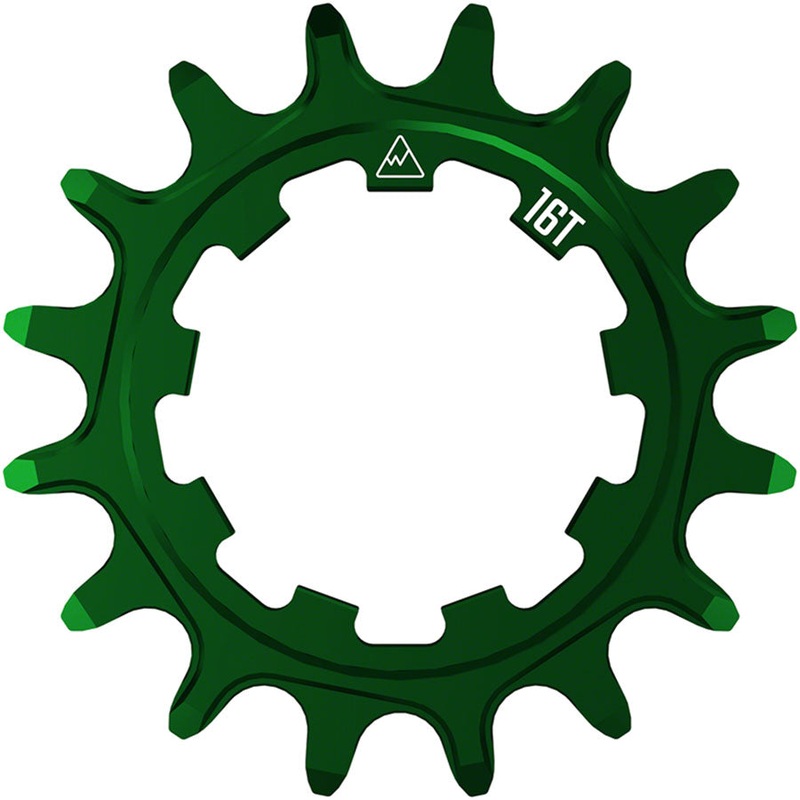 Wheels Manufacturing SOLO-SPEED Cog – 16t Fits SOLO-SPLINE SOLO-XD kits Green