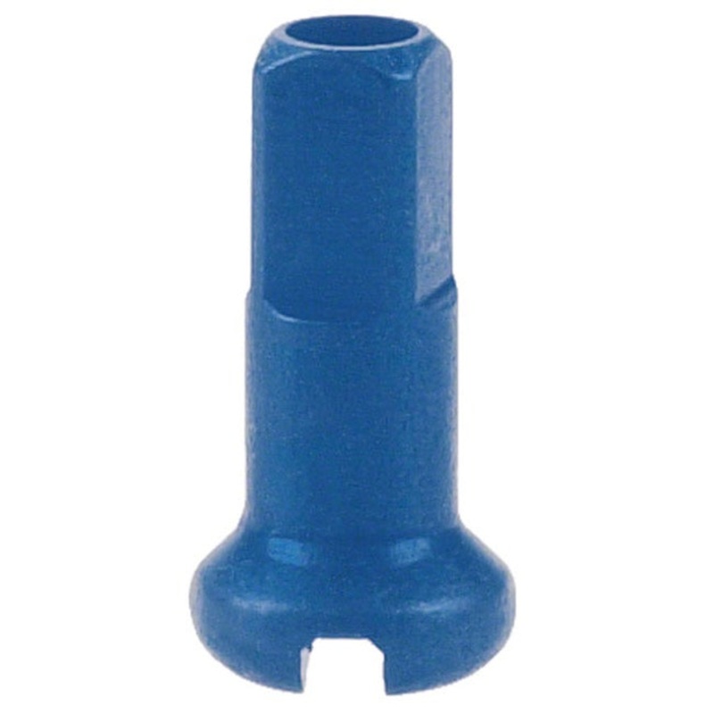 DT Swiss 14 Gauge Alloy Nipples – 12mm – Blue