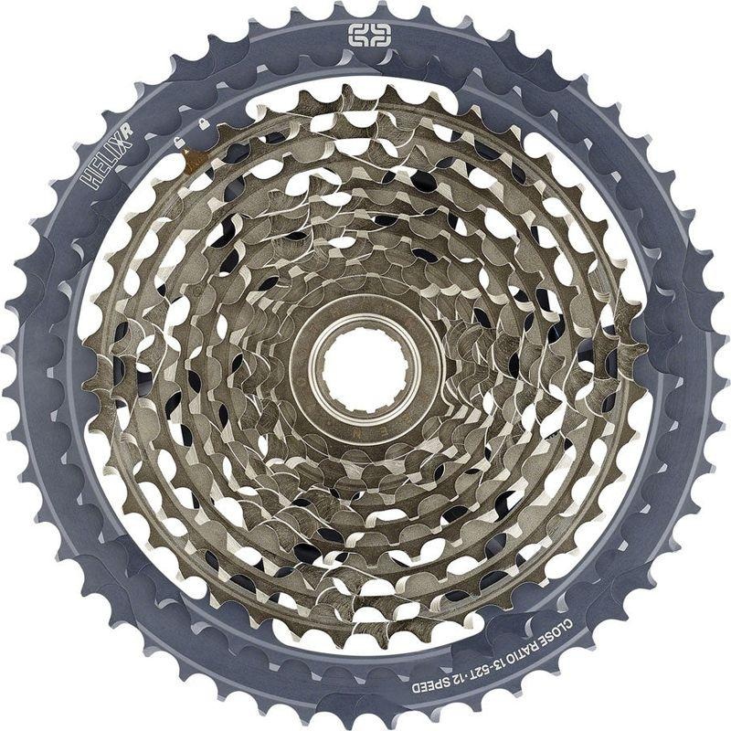 e*thirteen Helix Race Cassette – 12-Speed 13-52t Gray