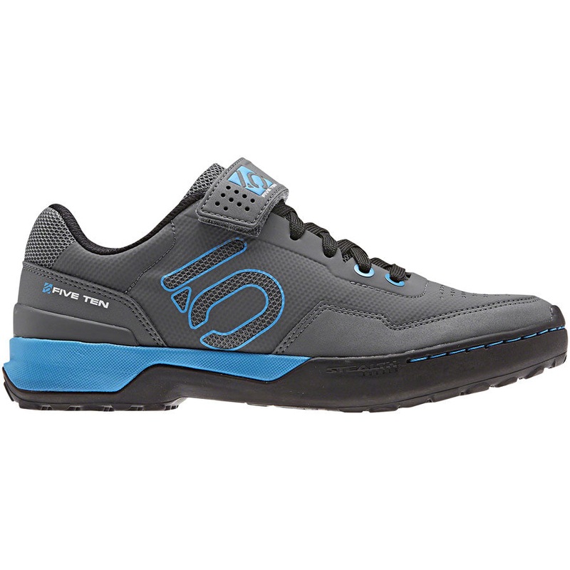 Five Ten Kestrel Lace Mountain Clipless Shoes – Womens Gray Five / Shock Cyan / Core BLK 5.5